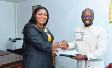Passation de service ADPME : Monsieur Idrissa DIABIRA et Madame Marie Rose FAYE